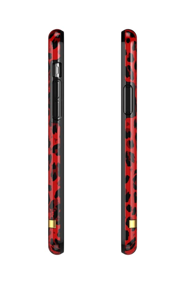 Richmond Finch Case Red Leopard for iPhone 11 Pro Mönstrat