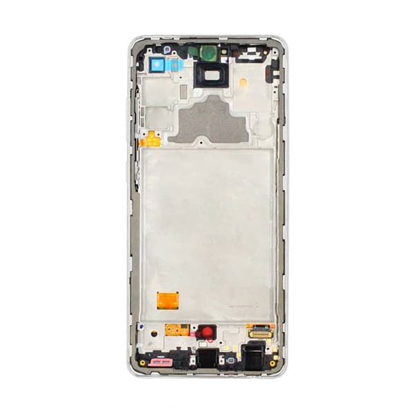Samsung Galaxy A72 4G Skärm med LCD Display Original - Vit Vit