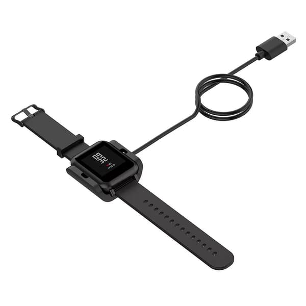 Laddkabel 2 Pin USB för Amazfit Bip S/A1805/A1916 - Stående
