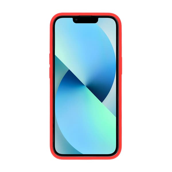 iPhone 13/14 Case-gilicone Rvelon Red Röd