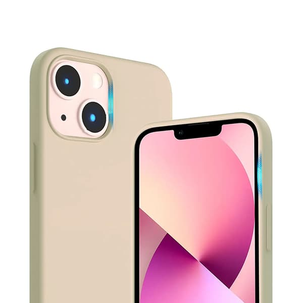 iPhone 13 Silikonskal Rvelon - Beige Beige