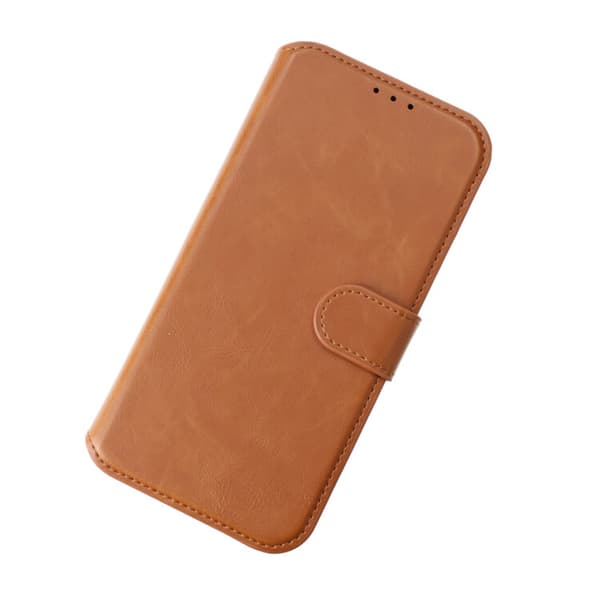 iPhone 15 Pro Max Plånboksfodral Magnet Rvelon - Brun Brun
