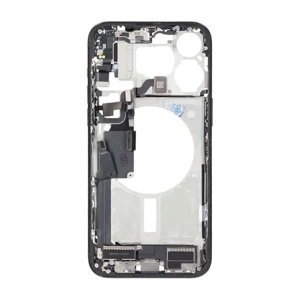 Mittenram med smådelar för iPhone 15 Pro Max - Blå Titan OEM Blå