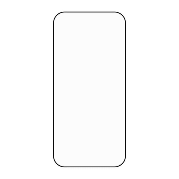 Screen Protector for iPhone 17 Pro Max – 3D Tempered Glass Black RV- Bulk with frame -20 pcs Svart