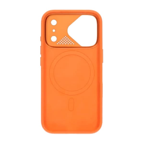 Amru Liquid Silicone Phone Case - iPhone 17 Pro Orange Orange