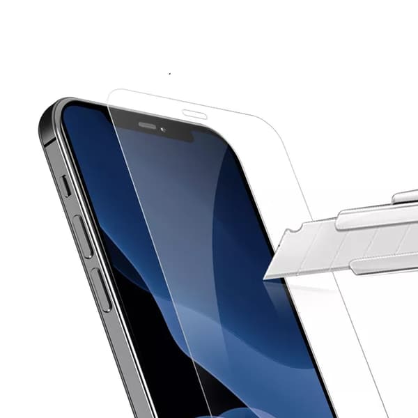 iPhone 11/XR Screen Protector - Tempered Glass Aluminum 2.5D Transparent(bulk) Transparent