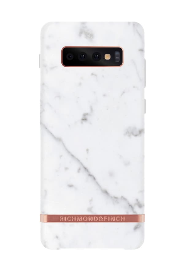 Richmond Finch Case White Marble for Samsung S10e Vit