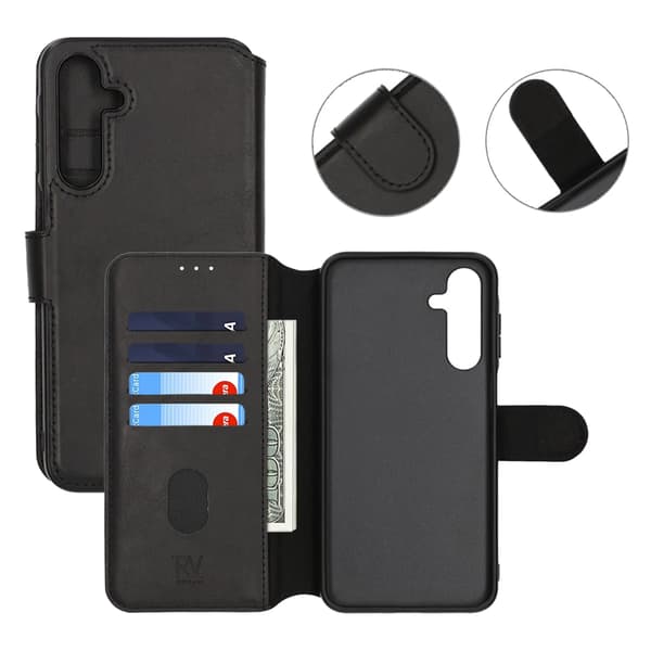 Samsung Galaxy A16 Wallet Case Rvelon - Black Svart