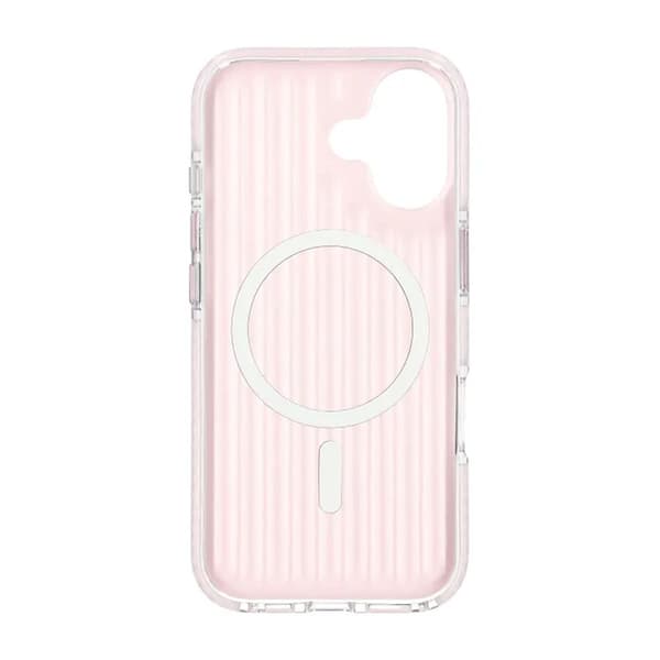 Mobilskal Korrugerad Magsafe för iPhone 17 - Rosa Rosa