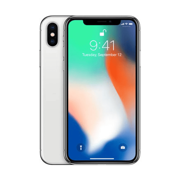 Begagnad iPhone X 64GB Silver - Mycket bra skick (A) Silver