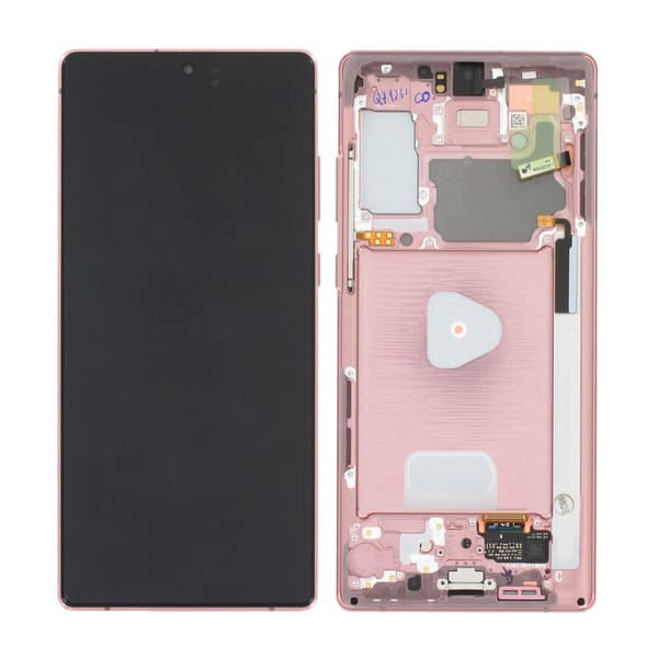 Samsung Galaxy Note 20 (SM-N980F) Skärm med LCD Display Origi... Brons