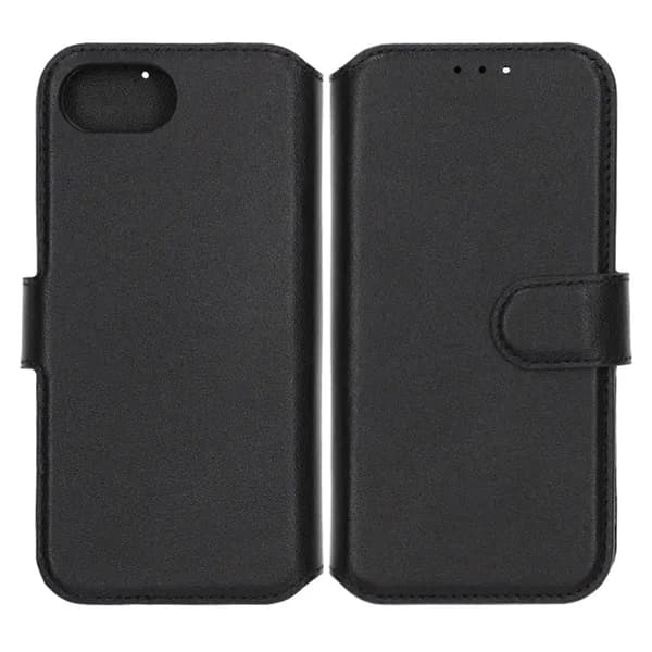 Rvelon Wallet Case-iPhone 16e Black Svart