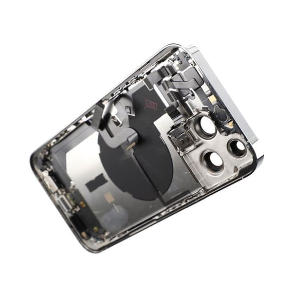 iPhone 14 Pro Max Baksida med Komplett Ram - Silver Silver