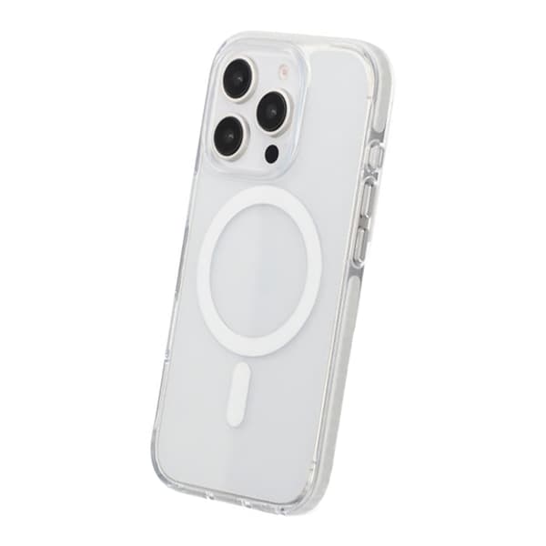 iPhone 16 Pro Max Mobile Case Magnet Double Protection - White Vit