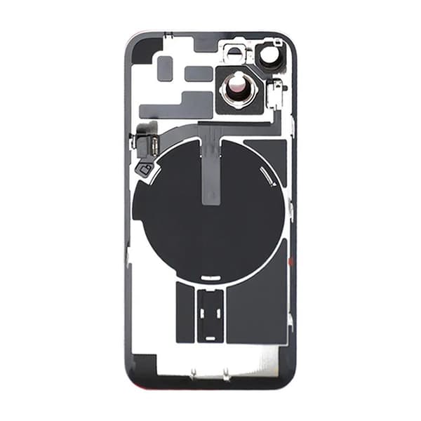 iPhone 14 Baksida Glas Komplett - Röd Röd