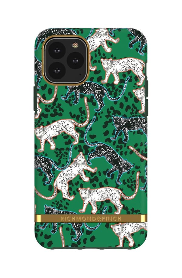 Richmond Finch Case Green Leopard for iPhone 11 Pro Max Mönstrat