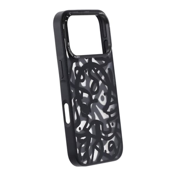 Graffiti Craft MagSafe Case For iPhone 17 Pro Black Svart
