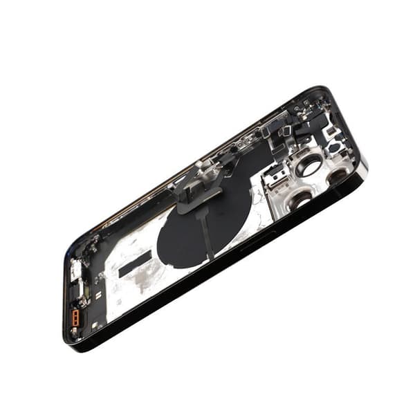 iPhone 14 Pro Max Baksida med Komplett Ram - Svart Svart