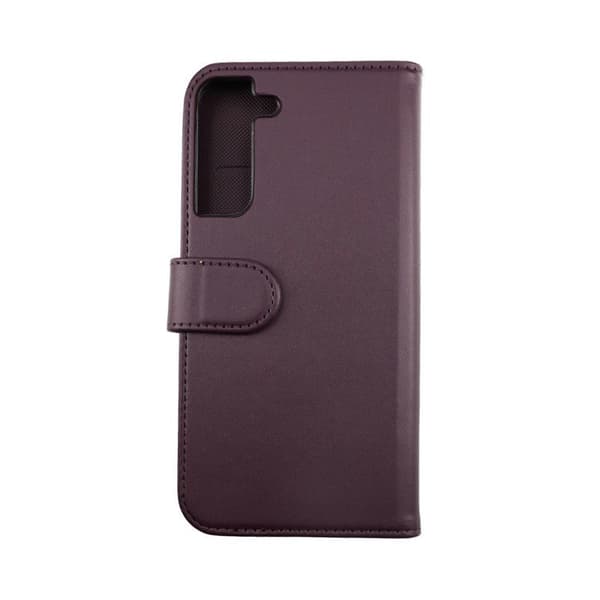 RV Magnetic Wallet Case - Galaxy S22 - Dark Cherry Lila