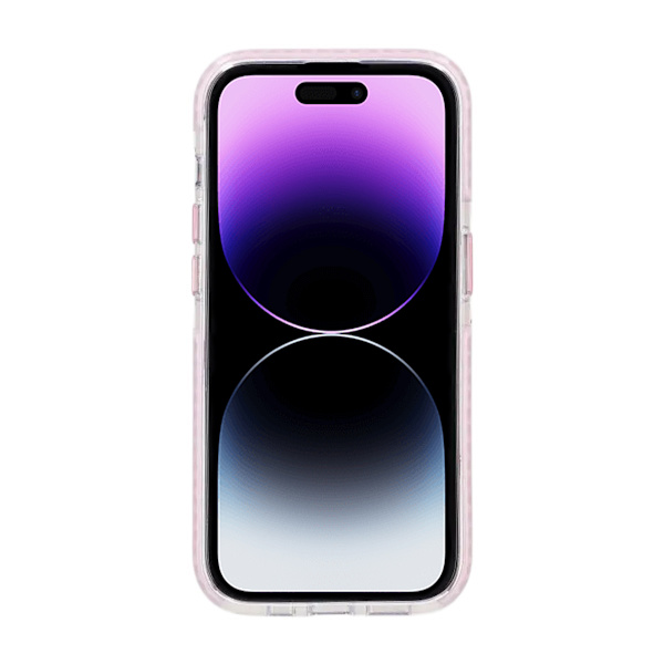 Patterned TPU Case for iPhone 14 Pro with MagSafe - Pink Rosa