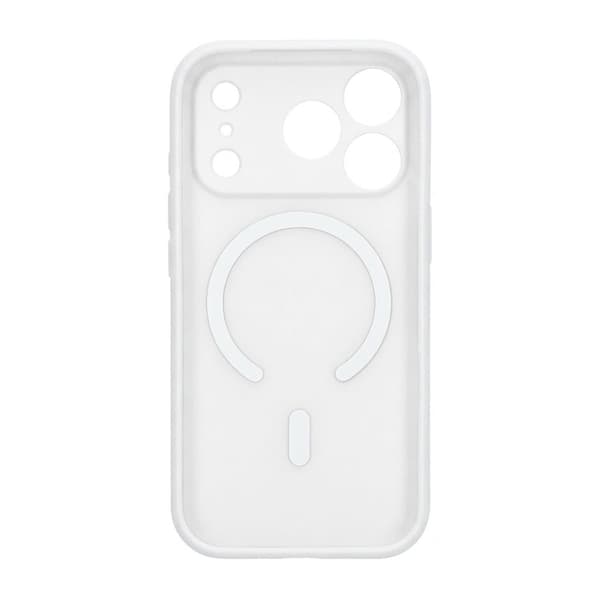 Slimmat MagSafe-skal med kameraskydd för iPhone 17 Pro Max - Vit Vit