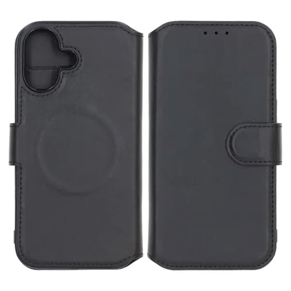 Rvelon Wallet Case for iPhone 17 - Black Svart