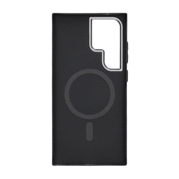 Samsung S24 Ultra Carbon Case - Black Svart