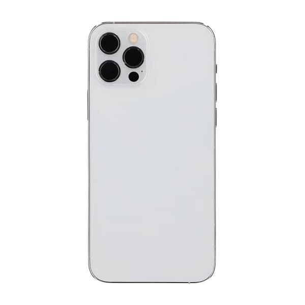iPhone 12 Pro Baksida med Komplett Ram OEM - Vit Vit