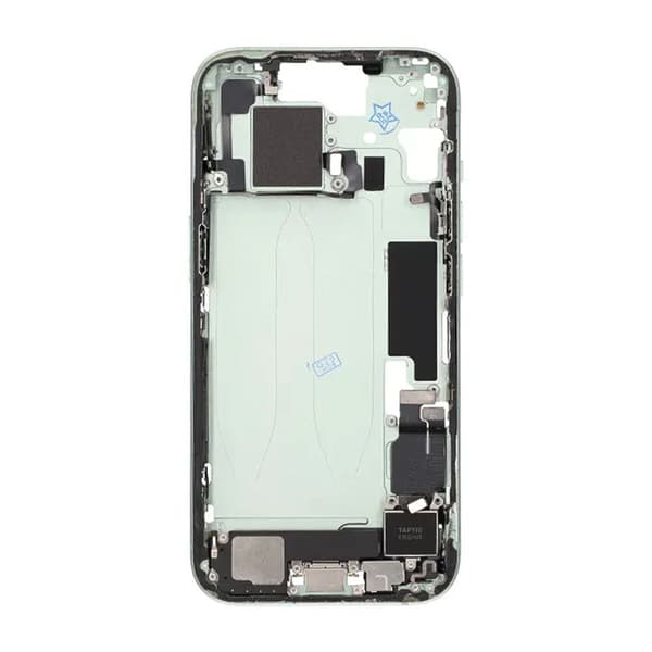 Mittenram med smådelar för iPhone 15 - Grön OEM Grön