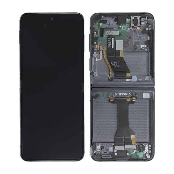 Samsung Galaxy Z Flip 5 Skärm med LCD Display Original - Grafit Grafit