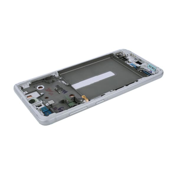 Samsung Galaxy S21 FE Skärm med LCD Display Original - Vit Vit