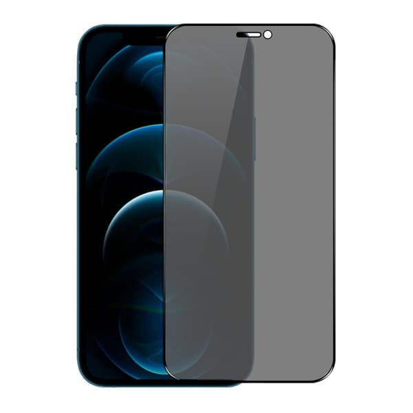 Rvelon Privacy Skärmskydd i Härdat Glas för iPhone 12 Pro Max - Bulk