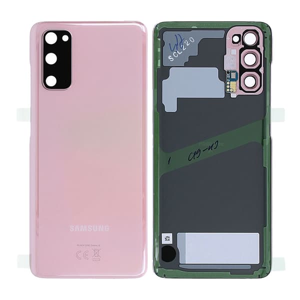 Samsung Galaxy S20 Baksida - Rosa Rosa