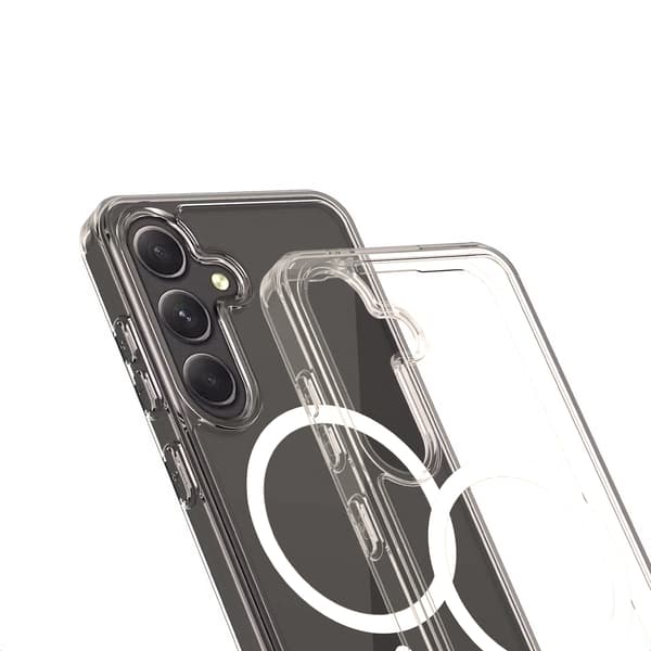 Rvelon Magsafe Case for Samsung Galaxy S25 - Transparent Transparent