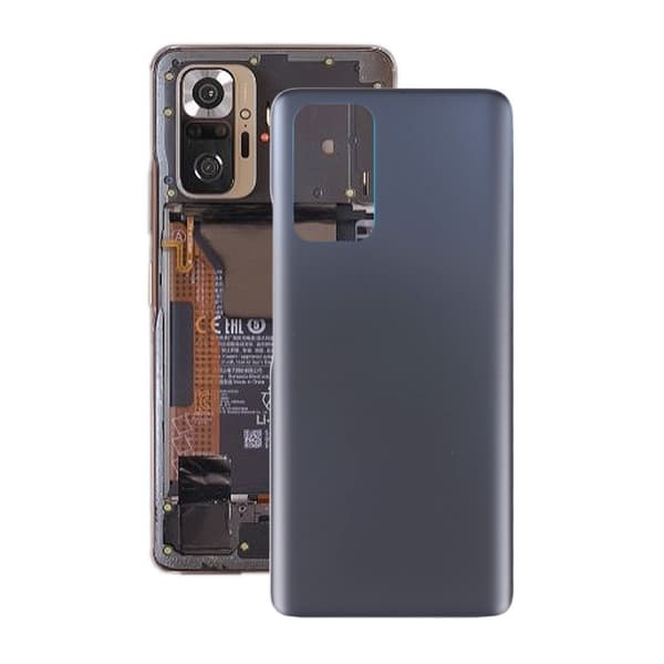 Xiaomi Redmi Note 10 Pro Baksida Glas - Grå Grå