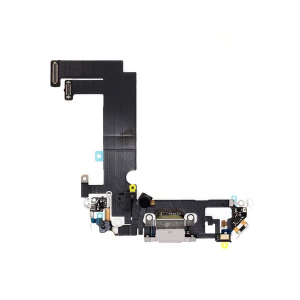 iPhone 13 Mini Laddkontakt Flexkabel - Vit Vit