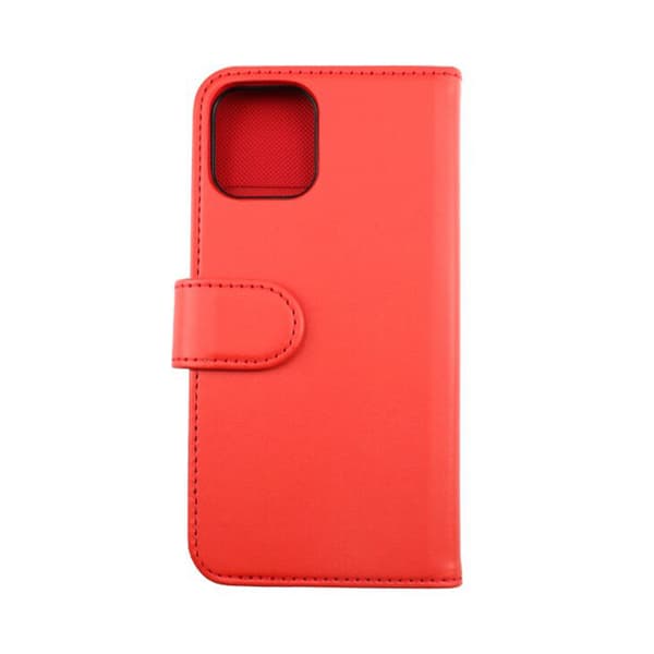 iPhone 13 Mini Wallet Case Magnet Rvelon - Red Röd