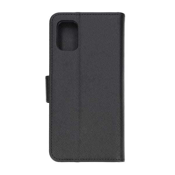Flip Stand Leather Wallet Case For Samsung Galaxy A51 Black Svart