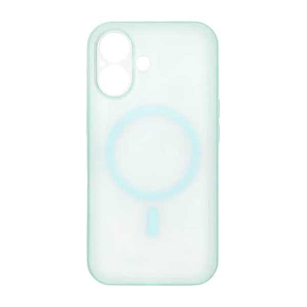 Precise Hole Shield Magnetic Case - iPhone 16 Green Grön