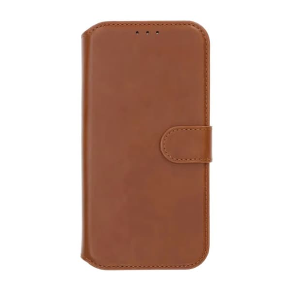 Rvelon Plånboksfodral Magnet för iPhone Air - Brun Brun