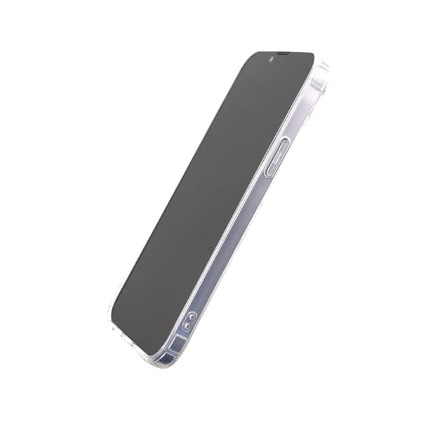 iPhone 14 Shockproof Case with Card Holder - Transparent Transparent