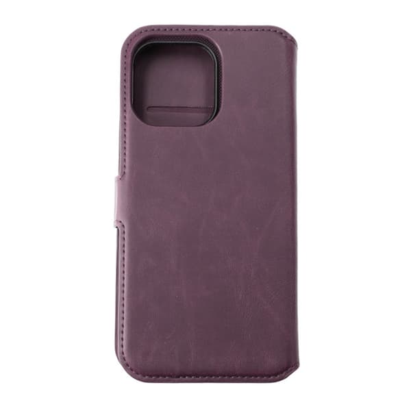 iPhone 15 Pro Max Plånboksfodral Magnet Rvelon - Lila Lila