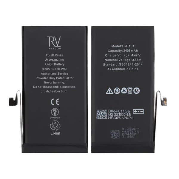 iPhone 13 Mini Batteri Hög Kvalité Svart