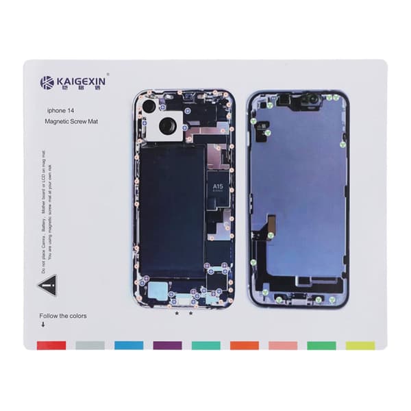 Magnetisk skruvmatta för iPhone 14
