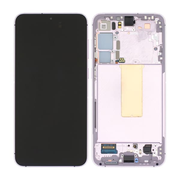 Samsung Galaxy S23 Plus Skärm med LCD Display Original - Lave... Lavendel