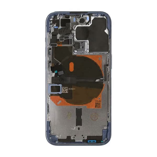 iPhone 12 Pro Baksida med Komplett Ram OEM - Blå Blå