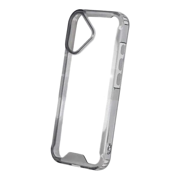 Mobile Case Shockproof for iPhone 17 - Black Svart