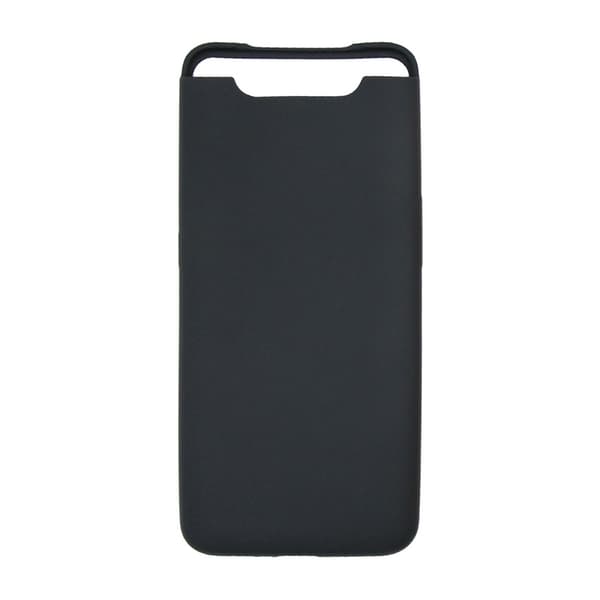 Samsung A80 Silicone Case - Black Svart