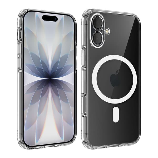 Rvelon Mobile Case with Camera Protection for iPhone 17 - Transparent Transparent
