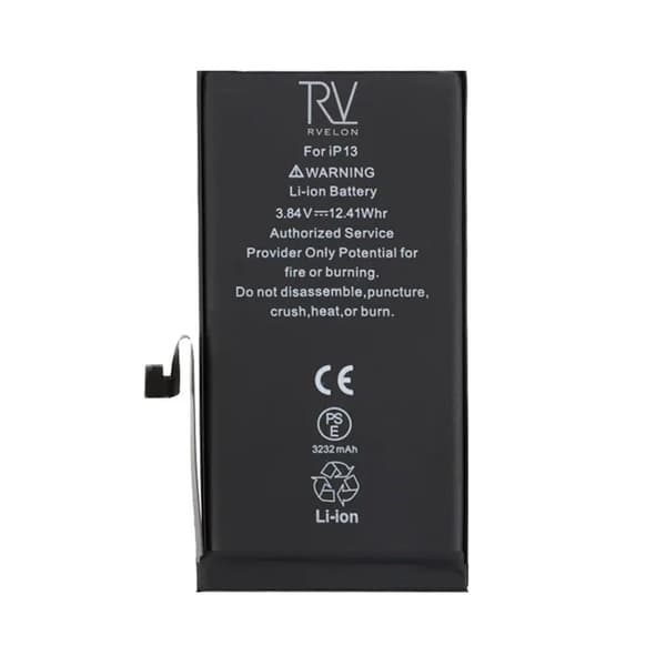 iPhone 13 Batteri Hög Kvalité Svart